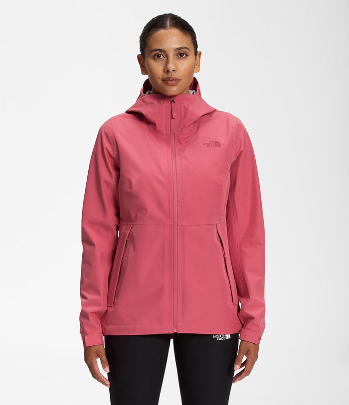 The North Face Rain Jacket Dryzzle FUTURELIGHT™ Pink - Womens - Thailand WLIDP-9183